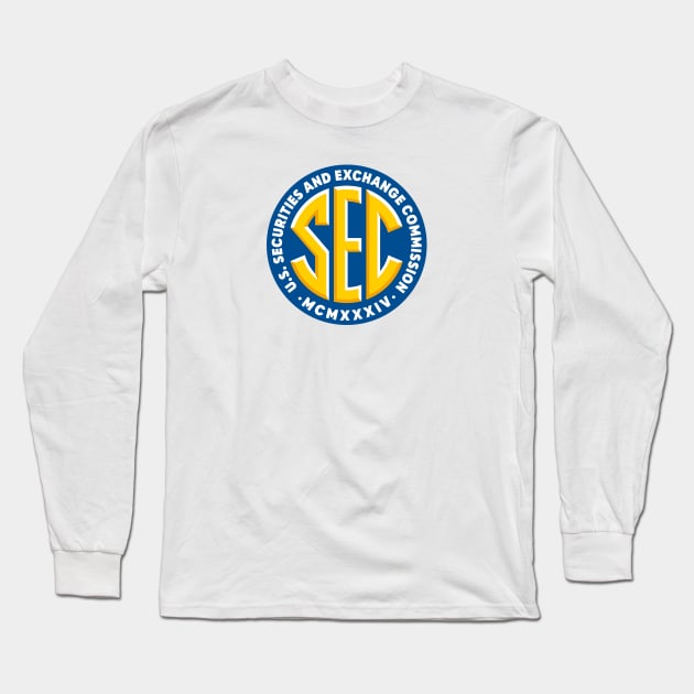 SEC Shirt Long Sleeve T-Shirt by Gary's Graphics